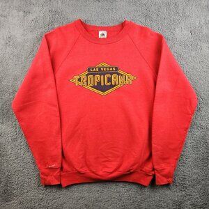 Tropicana Hotel and Casino Las Vegas Nevada Vintage Crewneck Sweater Men's Large
